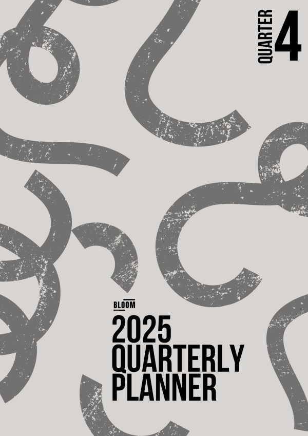 2025 Quarter 4 Planner (with year review)